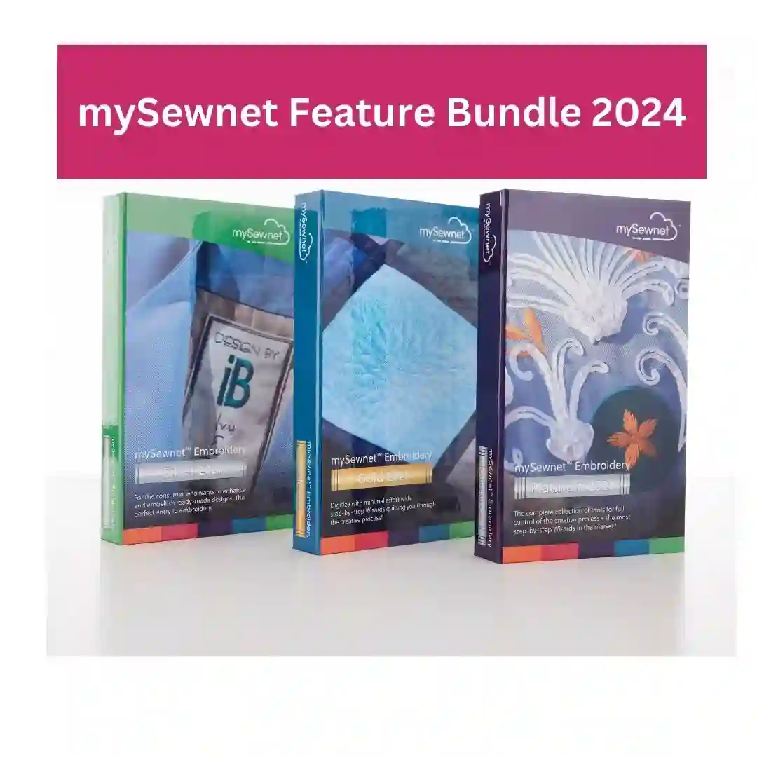 mySewnet Feature Bundle 2024  als digitaler Upgrade auf eine mySewnet Vollversion